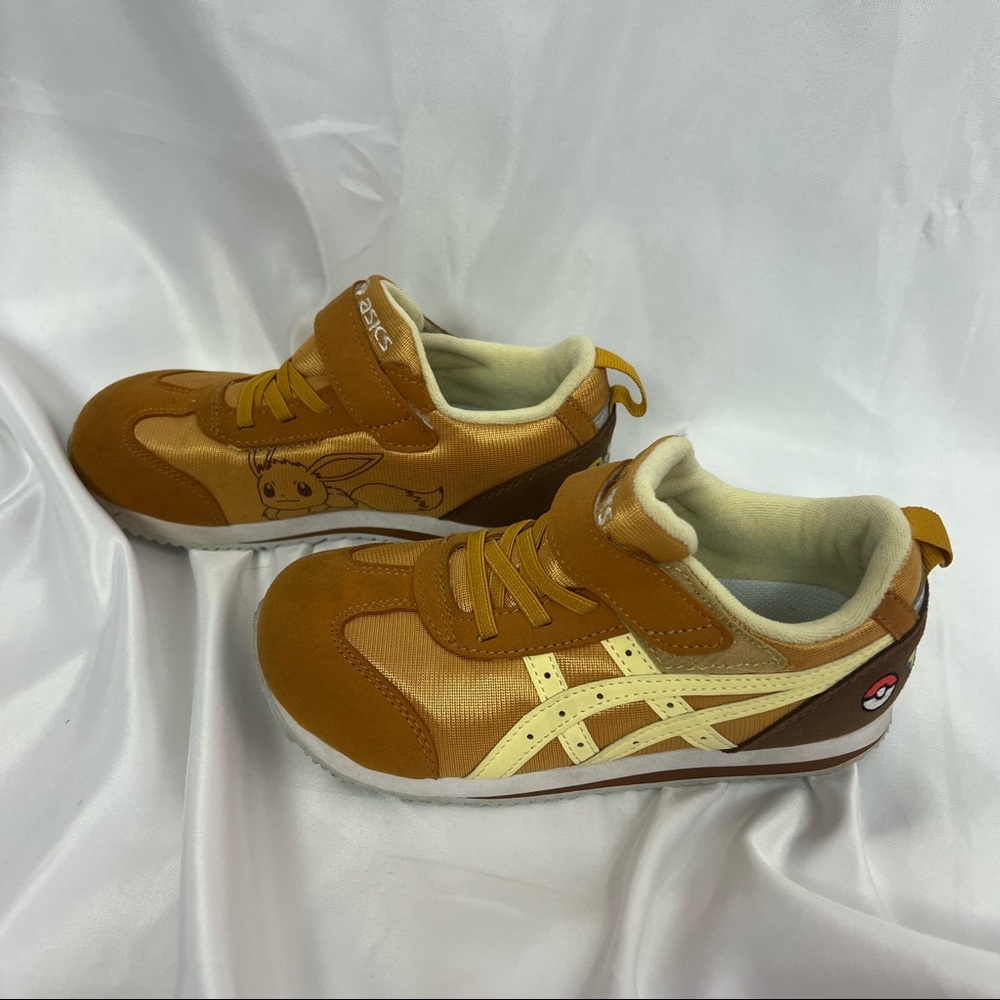Asics Pokémon Eevee Tennis Shoes, 20 Centimeters US K13
